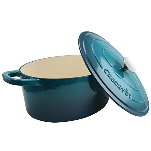 Oval Enameled Cast Iron Dutch Oven J371256