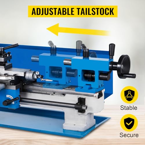 Metal Lathe 7"x12" 550W Variable Speed 50-2500 RPM H201780