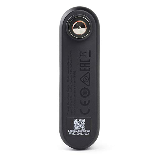 Black Wireless Two Microphone System with Dual-Channel Receiver F1576