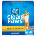 Fresh Step Clean Paws Triple Action Clumping Cat Litter D462292
