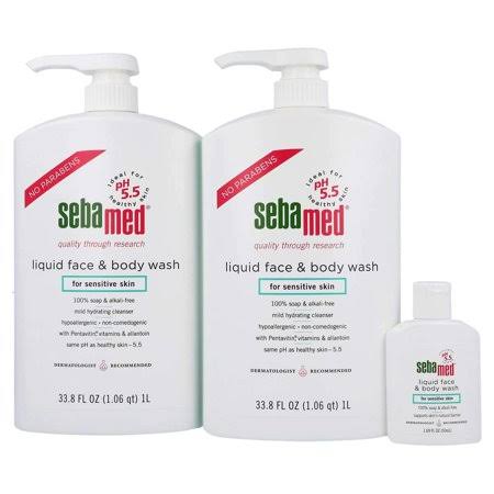 Soap Free Face and Body Wash and Travel Size Wash H18891