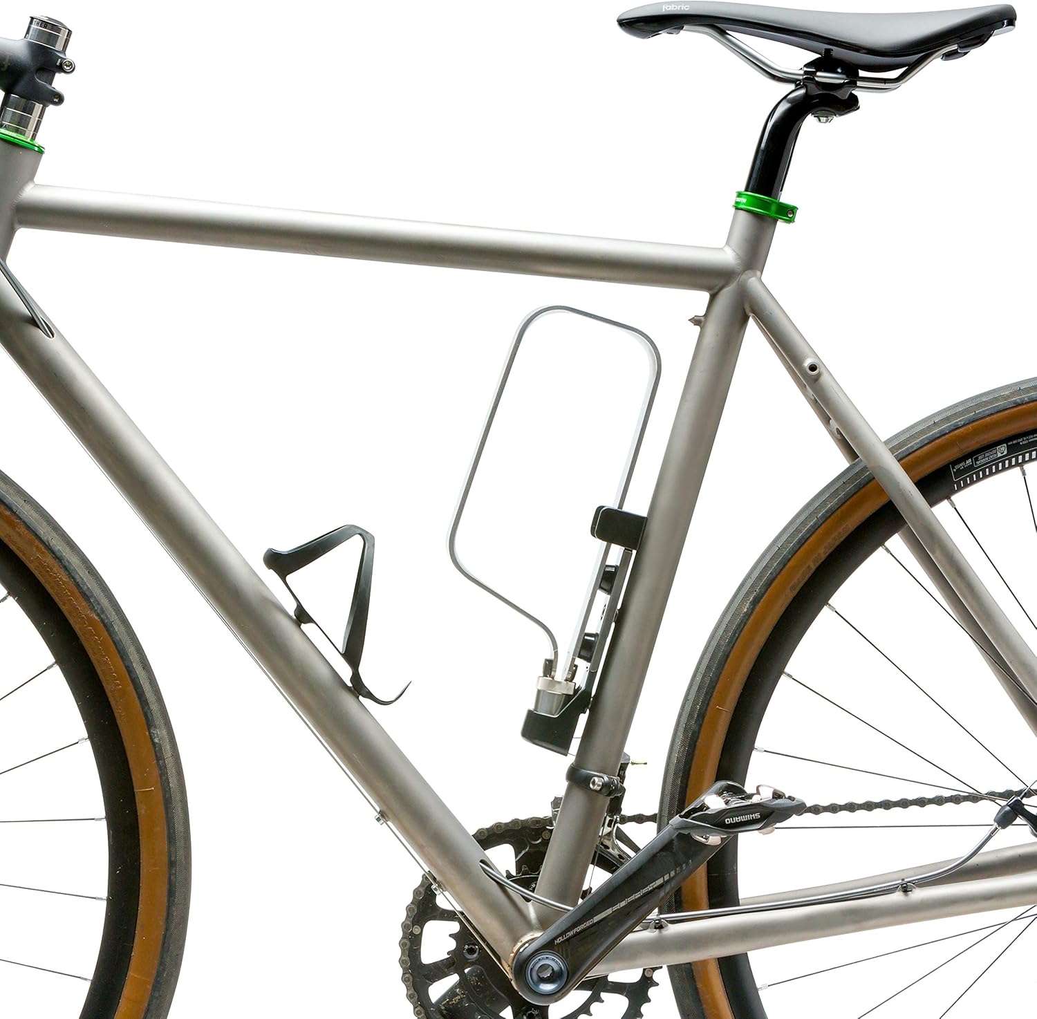 2-Pack Titanium Bike Locks with 2 Mounting Clips R496