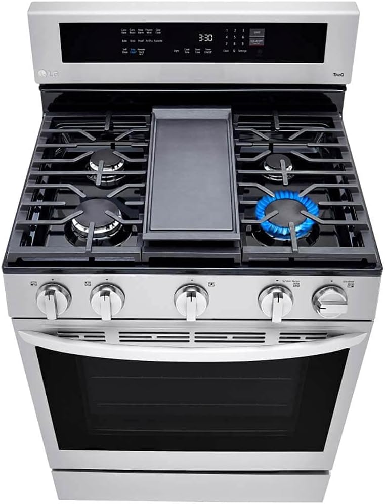 5.8 Cu. Ft. Stainless Steel Gas Range I181