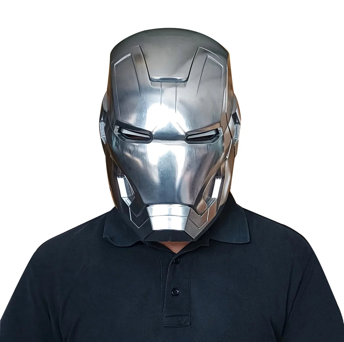 Metal Electronic Wearable Helmet with LED Light Up A4348