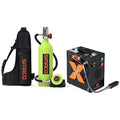 Mini Scuba Tank 1.0L Capacity Portable Diving Gear Emergency Backup Diving Tank R530