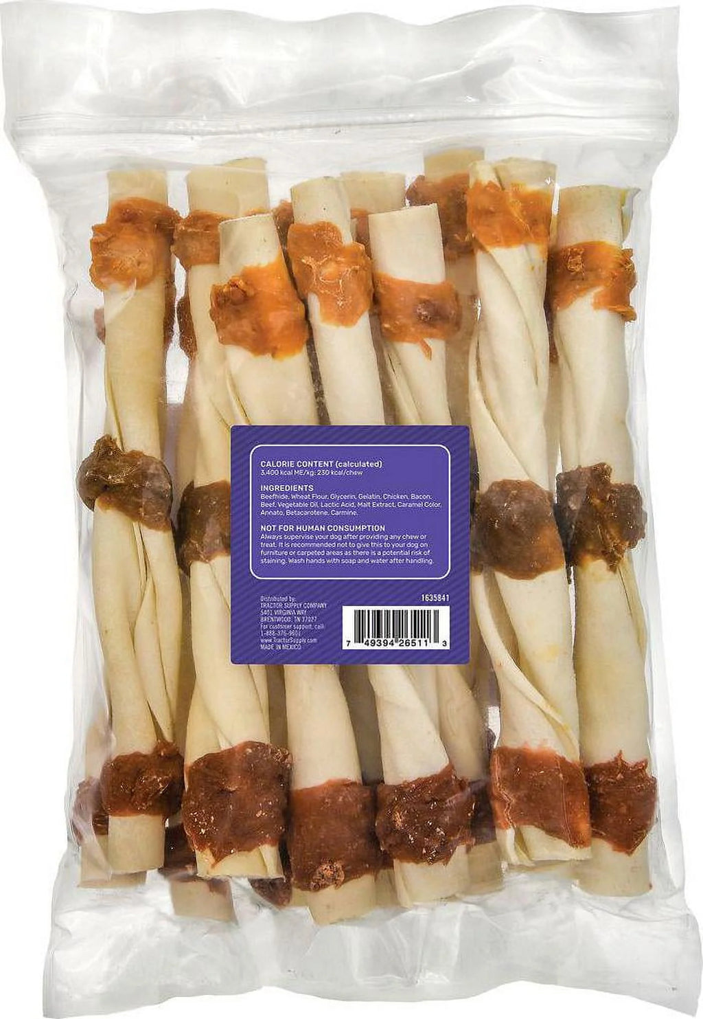 14 ct. Rawhide Dog Chew Treats K590