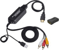 HDMI to RCA Cable Converter Adapter 1080P AV Composite Video Audio J257