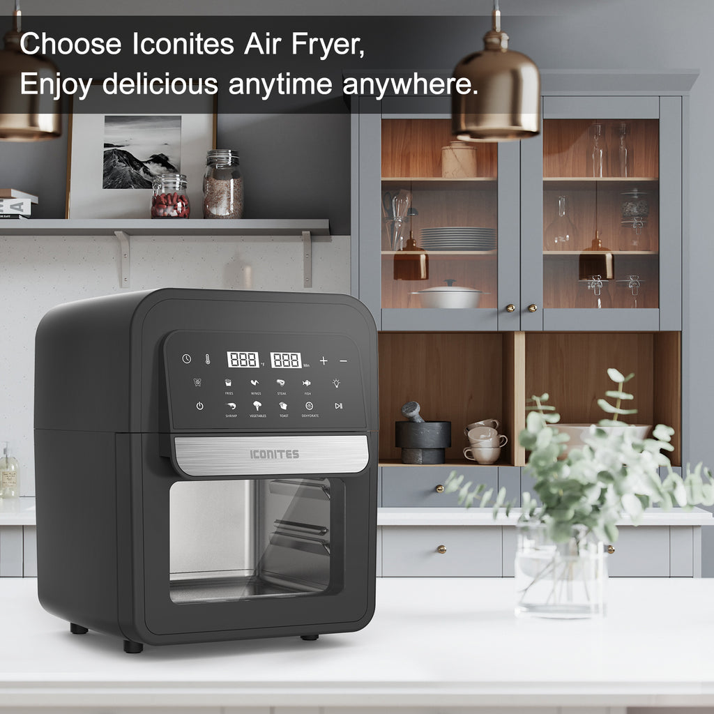 8-in-1 6.5 Quart Air Fryer Oven with Digital Touch-Screen I5071