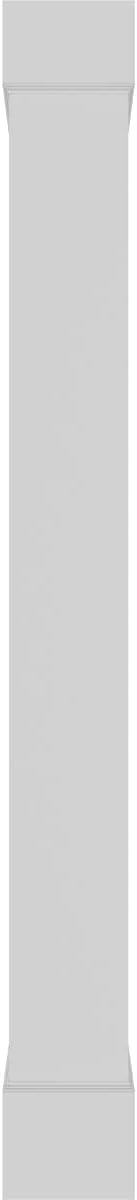 10"W x 9'H Square Non-Tapered Smooth PVC Column Wrap Kit Z329471