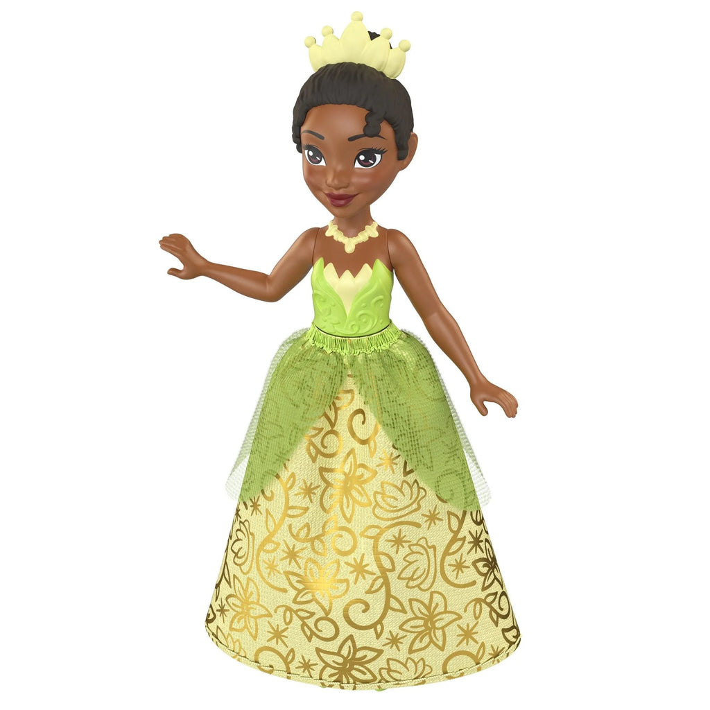 Bundle of 2 Disney Princess 3.5-inch Small Doll - Tiana & Mulan N813262