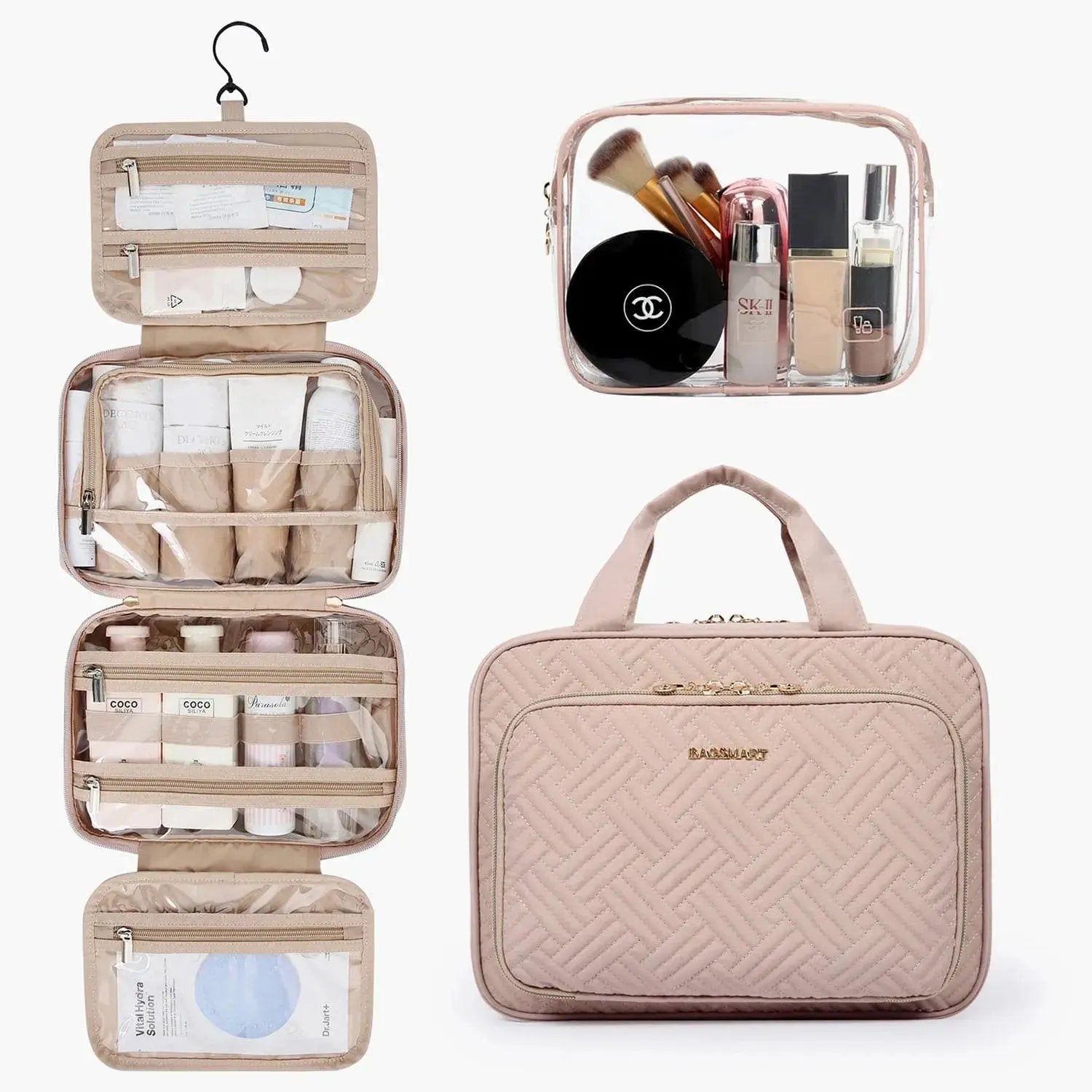 Medium Hanging Travel Makeup Organizer