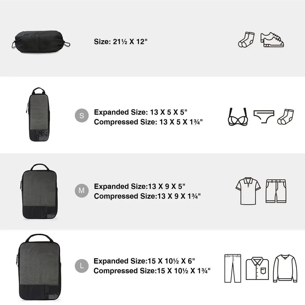 Compression Packing Cubes 6 PCS