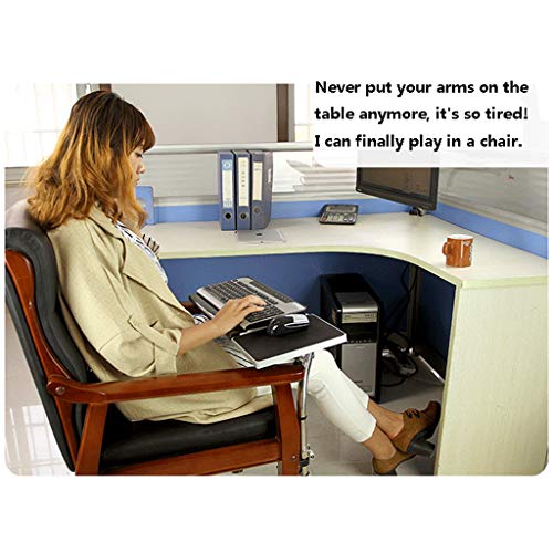 White Ergonomic Adjustable Keyboard Tray V324