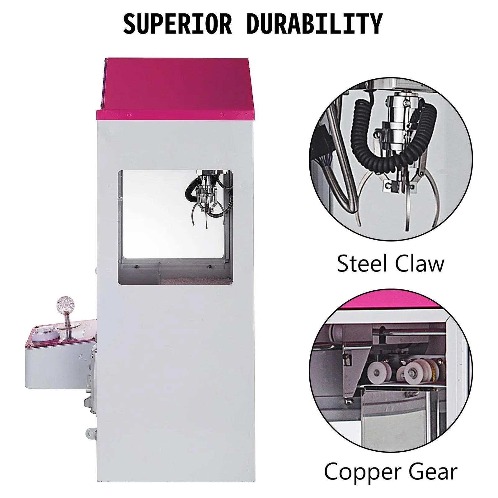 Mini Claw Crane Machine 110V Metal Case B5056