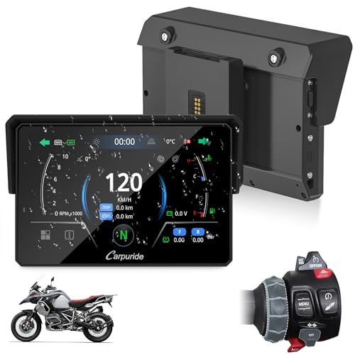 7" Waterproof GPS Navigation Screen with Dual Bluetooth G3244