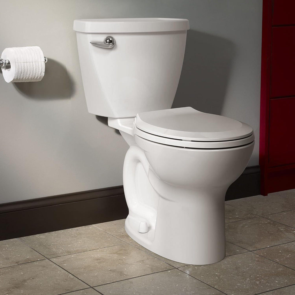 White Round Front Two-Piece Toilet K3093