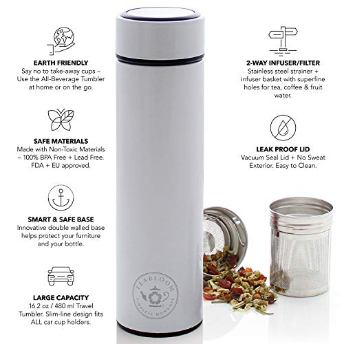 16oz Stainless Steel Insulated Travel Tumbler W2883