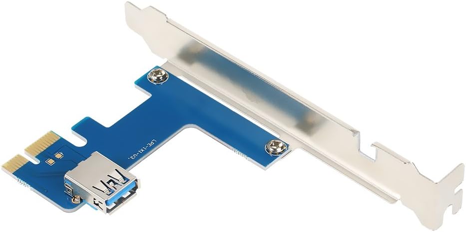 Pack of 2 PCI Express 16X Slots Riser Card Adapter X250805
