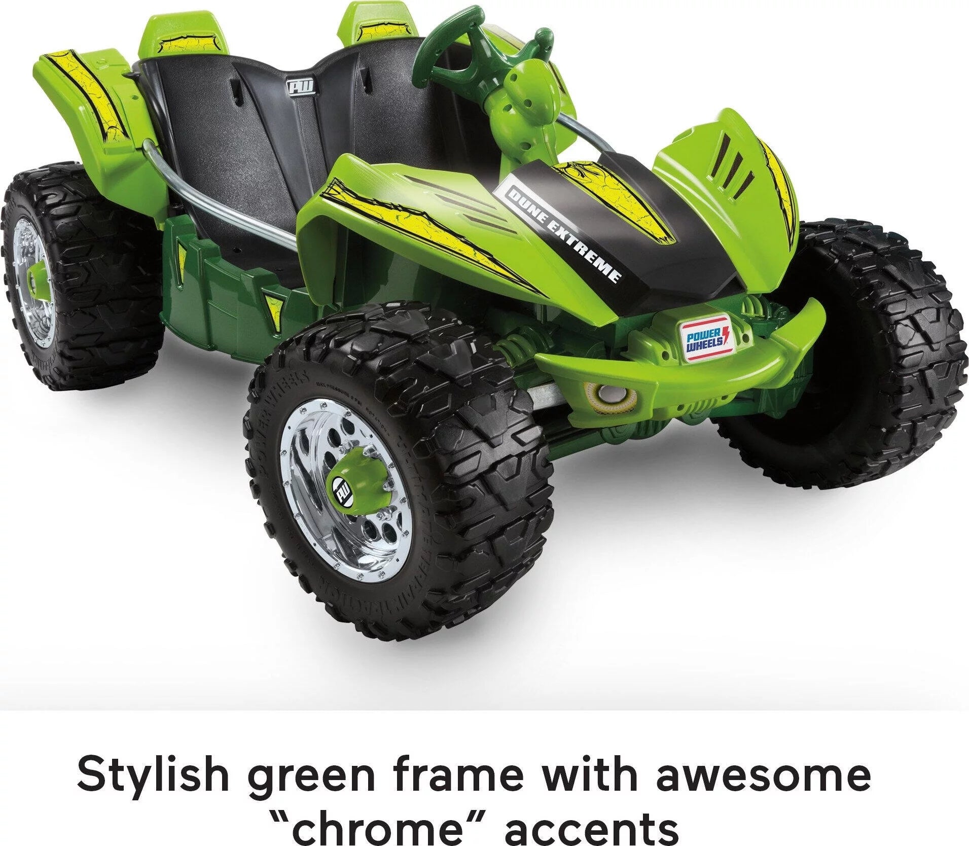 Green 12V Battery-Powered Ride-On Vehicle T361870