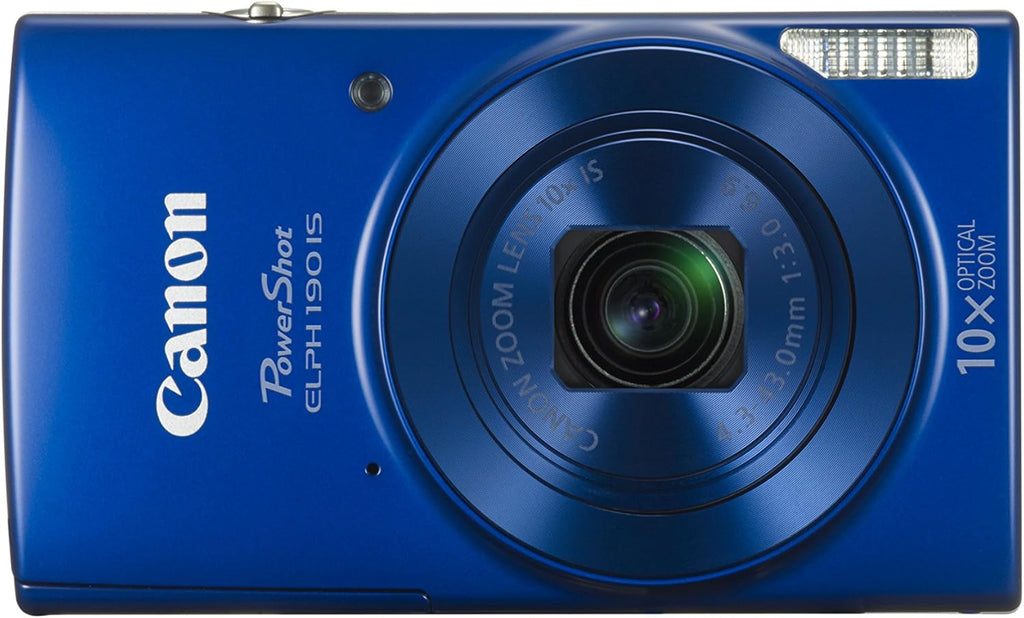 Blue Digital Camera with 10x Optical Zoom and Image Stabilization S46369