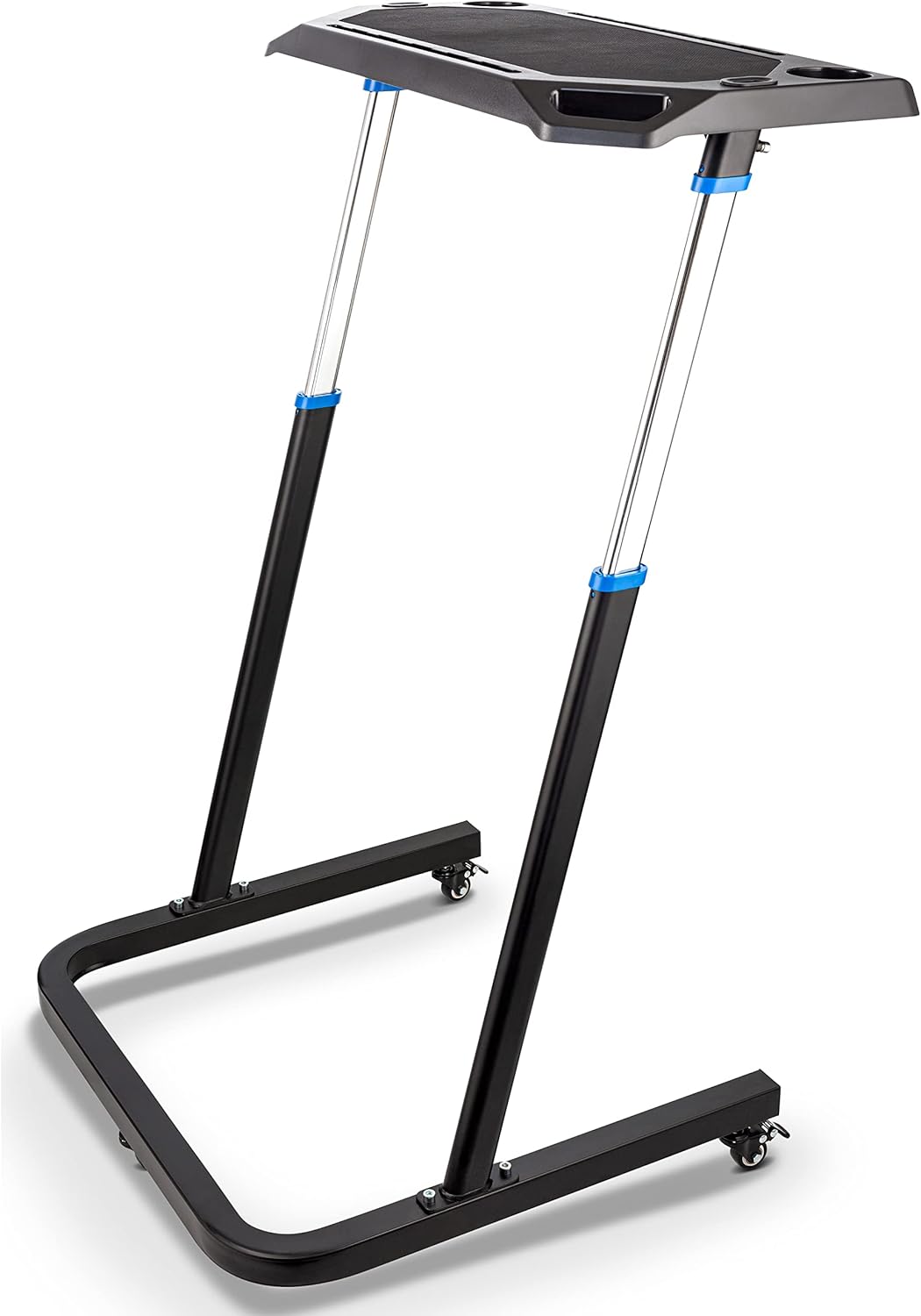 Portable Multi-Tasking Workstation Table with Adjustable Height and Non-Slip Surface S4261
