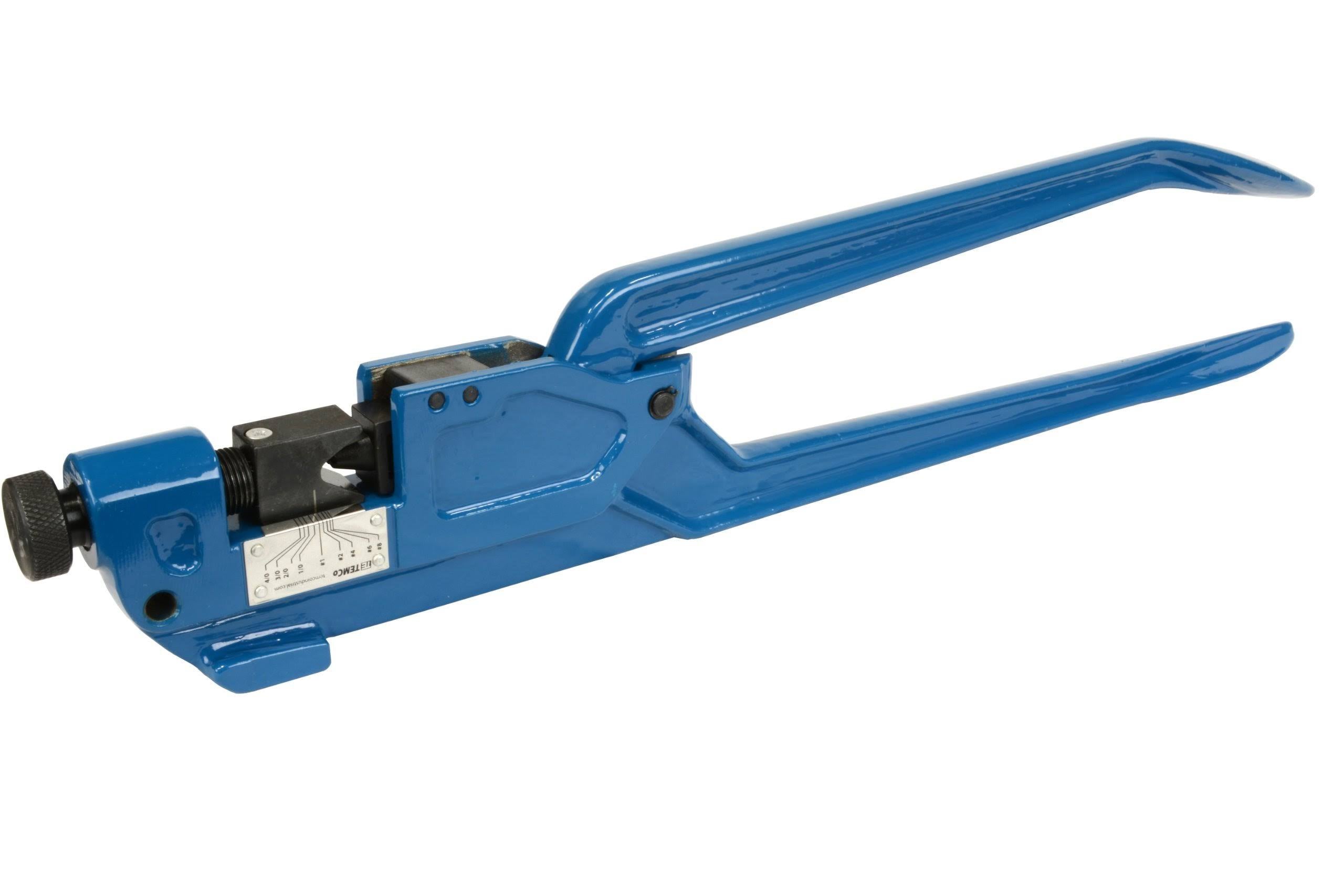 Dieless Indent Crimper Tool for 8 AWG - 0000 AWG Battery Terminal Cable Wire A160