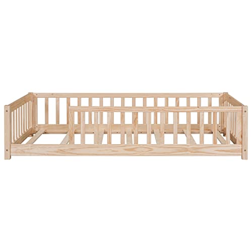 Twin Wooden Floor Bed N34005