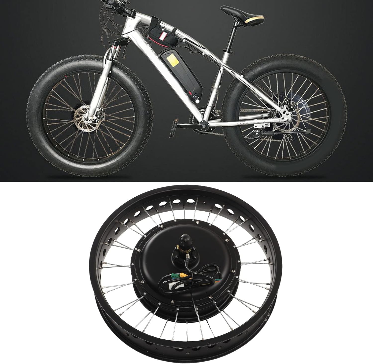 48V 1000W 20Inch Electric Bike Conversion Kit with S866 Display U387