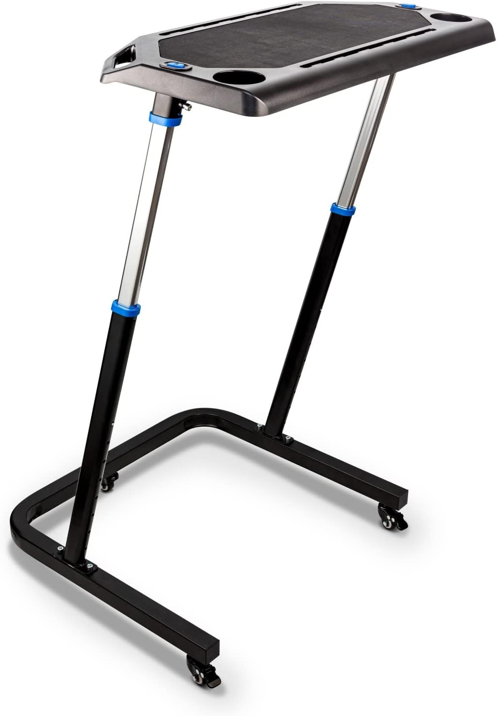Portable Multi-Tasking Workstation Table with Adjustable Height and Non-Slip Surface S4261