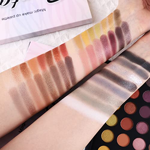 Matte Shimmer Metallic Eyeshadow Palette V14002