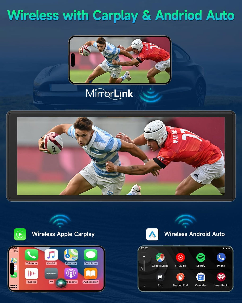 9.3" HD Touchscreen Car Stereo X46427