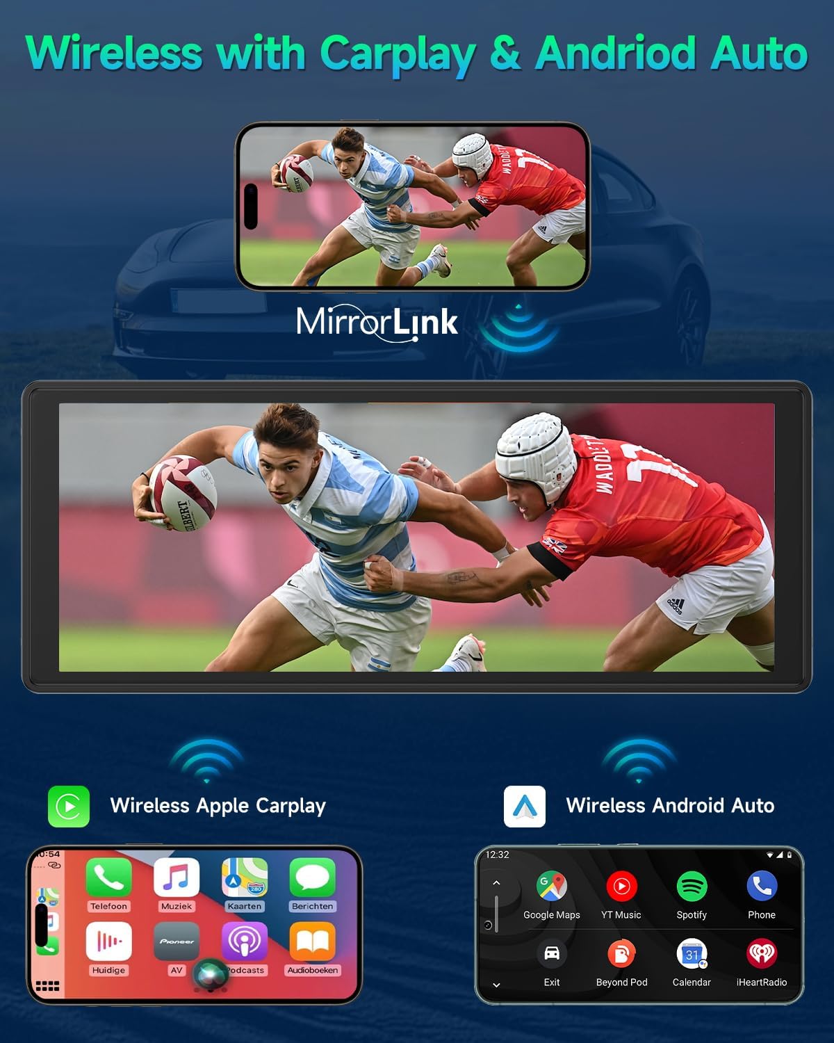 9.3" HD Touchscreen Car Stereo X46427