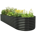 9FT(L)×2FT(W)×2FT(H) Gray Raised Garden Bed M124162