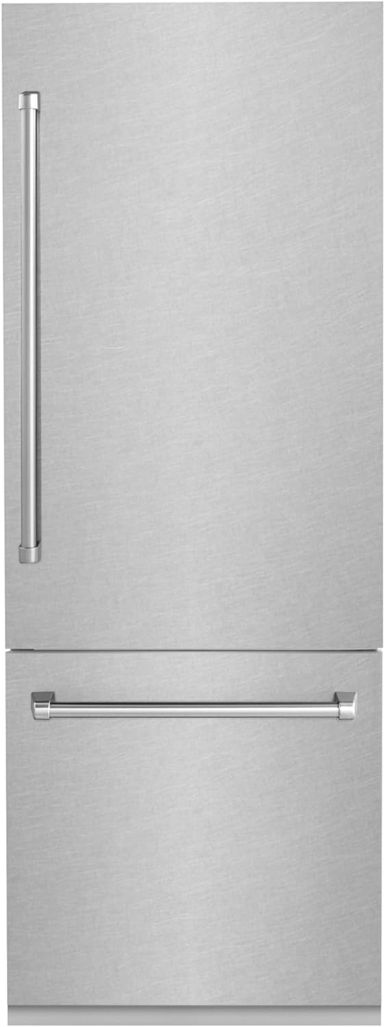 30" 16.1 cu. ft. Built-In 2-Door Bottom Freezer Refrigerator in Fingerprint Resistant Stainless Steel U842380