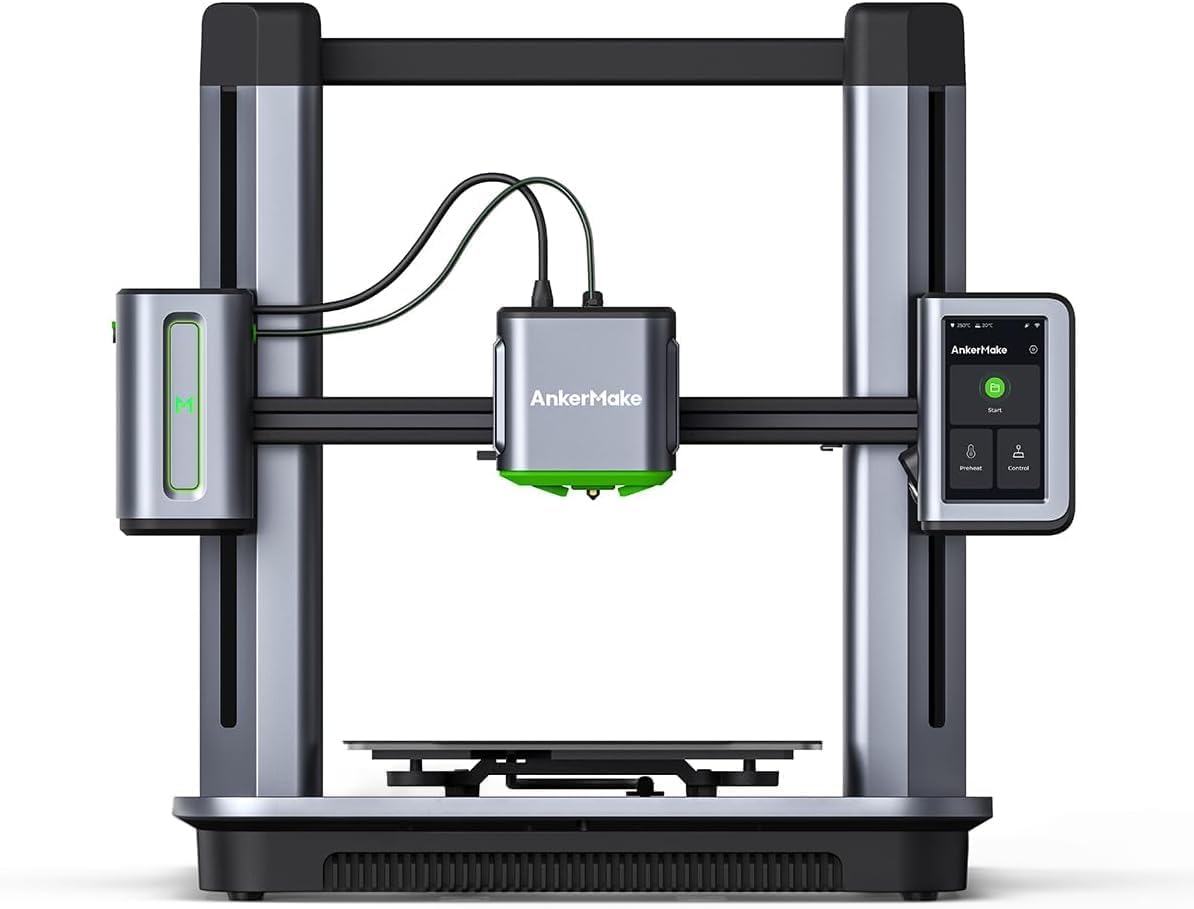 M5 3D Printer, High-Speed, 500 mm/s, Auto-Leveling (Renewed) N730