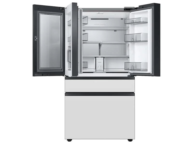 23 Cu. Ft. White Glass Counter Depth 4-Door French Door Refrigerator S289048