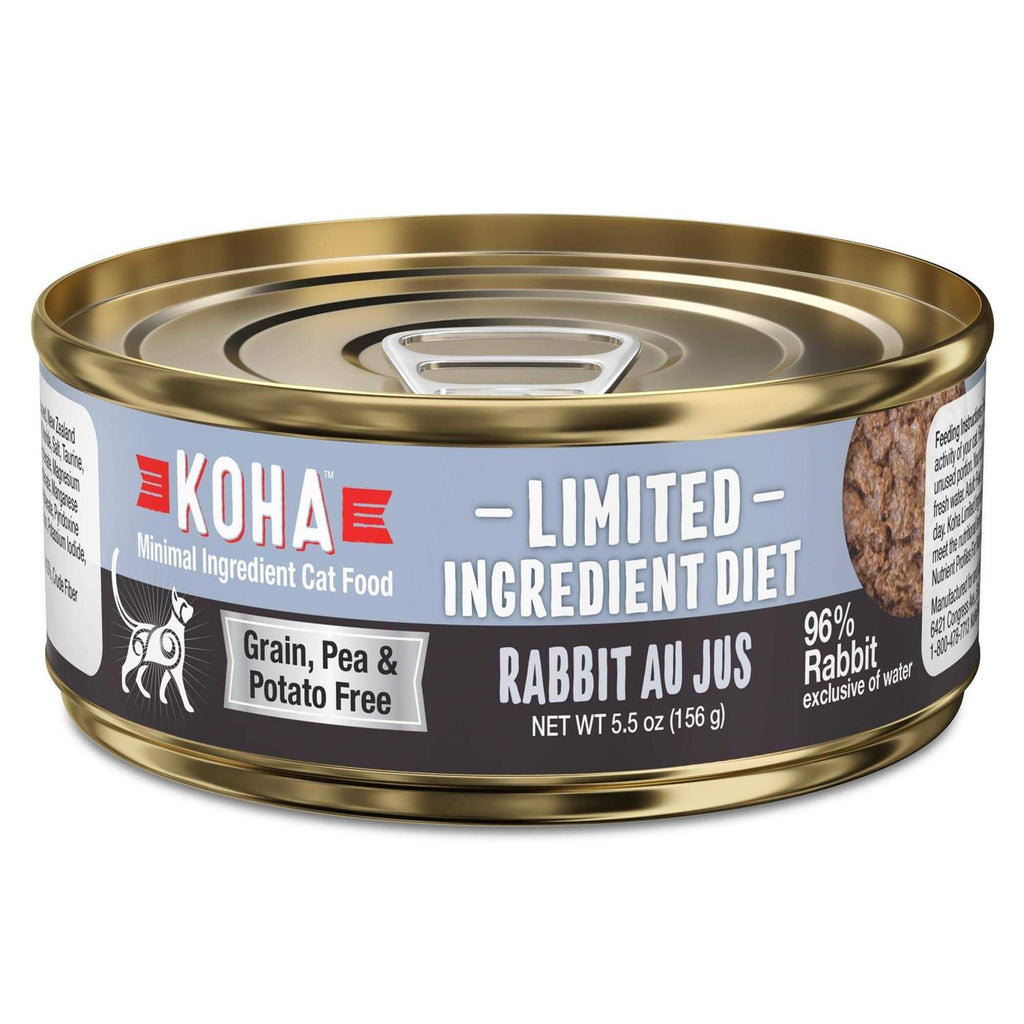 Limited Ingredient Diet Rabbit Pate Wet Cat Food X224636
