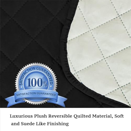 Grey Small Recliner Waterproof Sofa Cover V826831