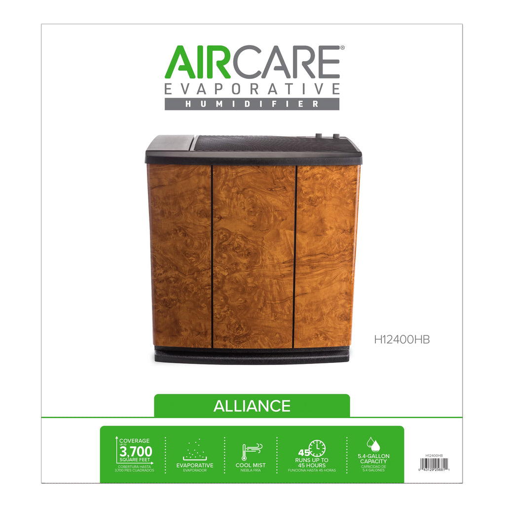 Oak Burl 3-Speed Whole-House Evaporative Humidifier U533