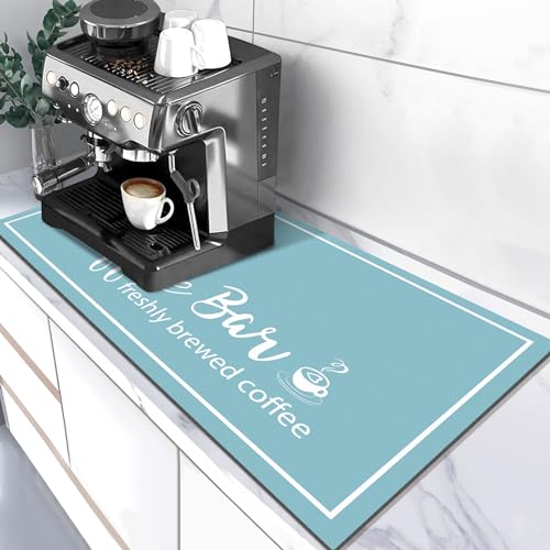 16"x24" Absorbent Coffee Bar Mat F4655