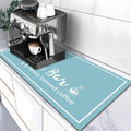 16"x24" Absorbent Coffee Bar Mat F4655
