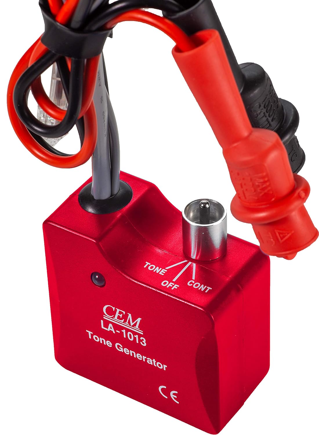 Tone and Probe Wire Trace and Cable Test Kit with RJ11, RJ45, and Alligator Clips G67632