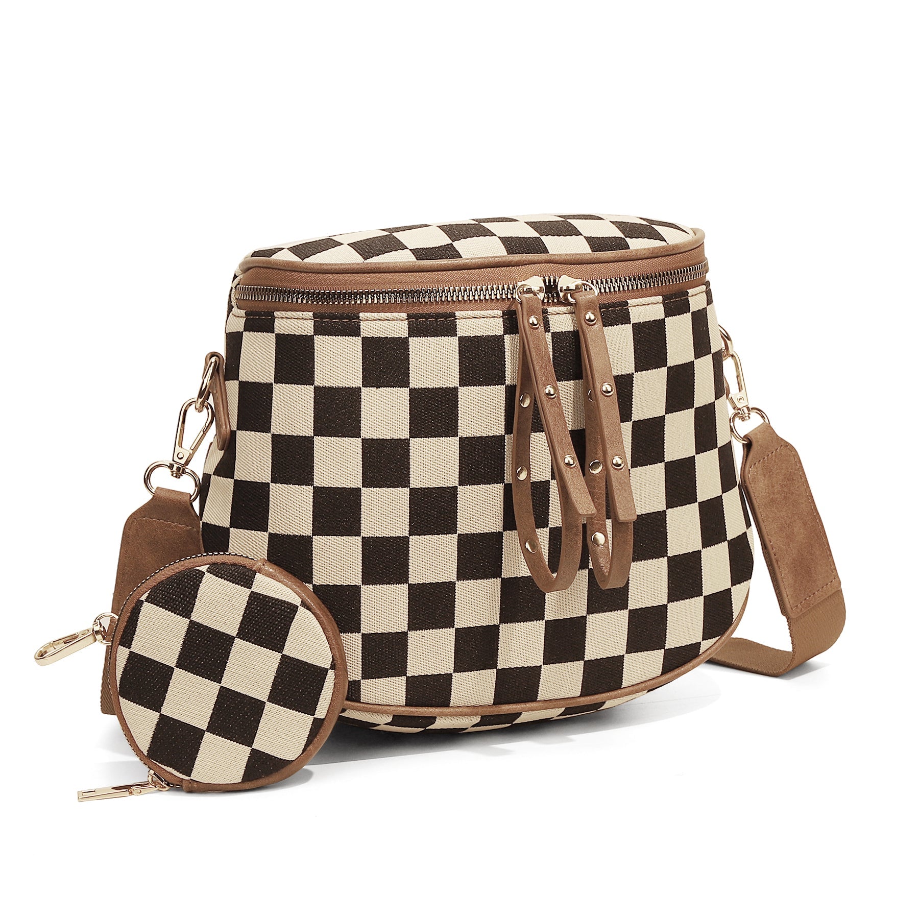 Ounamei Large Crossbody Bag for Women | Multi-Style Bag with Coin Pouch for Travel & Daily Use