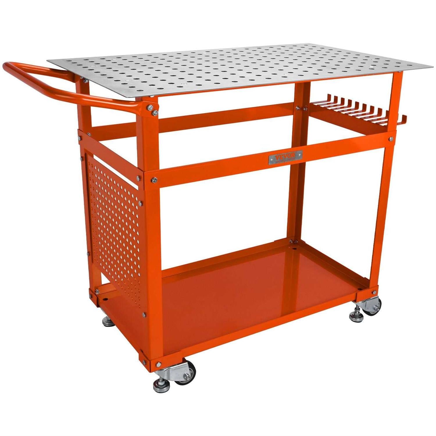 36×24 Steel Welding Table on Wheels A748665