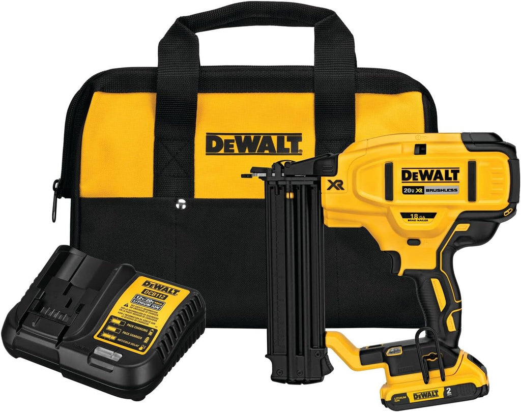 20V MAX* Cordless Brad Nailer Kit, 18GA D1204