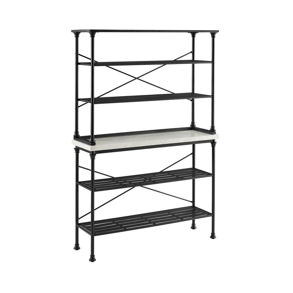 Matte Black Baker's Rack Y48855