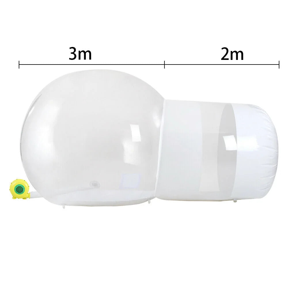 Clear PVC Dome Bubble Tent with Blower D743748