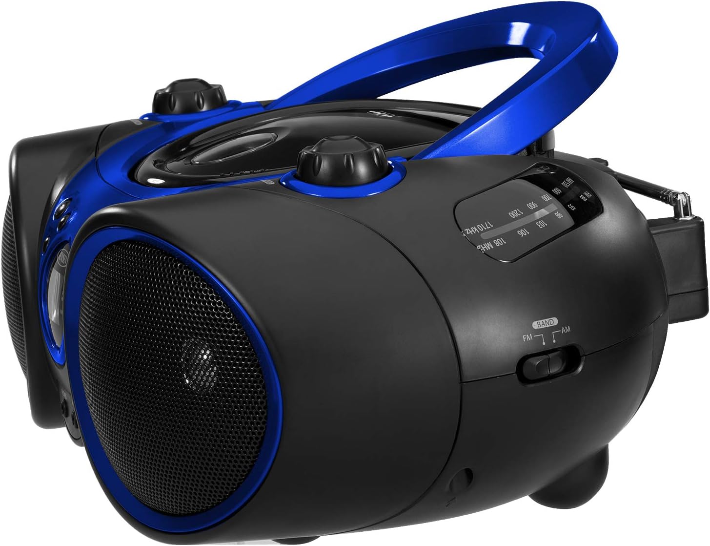 Portable CD Player with AM/FM Radio and Aux Line-in A9468