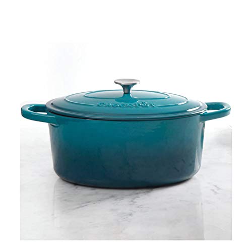 Oval Enameled Cast Iron Dutch Oven J371256