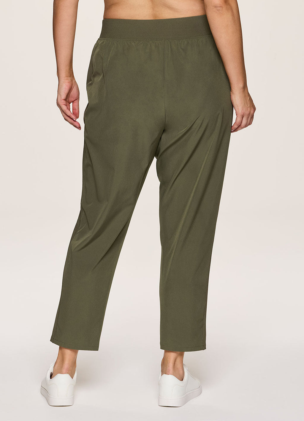 Plus City Stretch Ribbed Ankle Pant